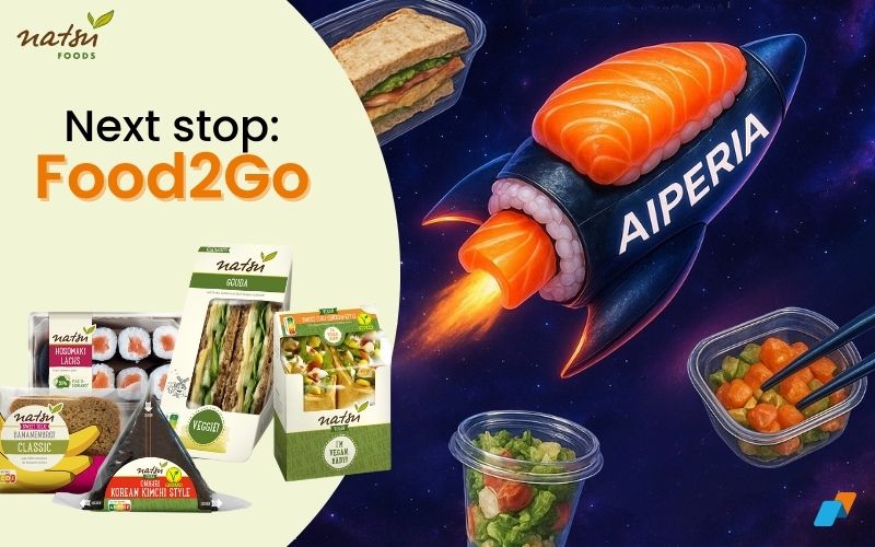Natsu Foods optimiert sein Geschäft mit AIPERIA
