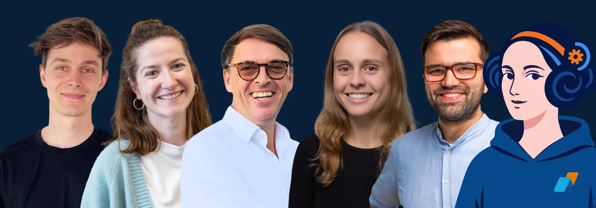 Niklas Grosser, Julia Rüb, Martin Fabel, Marie Wetzel, Franz Seubert und ADA, die digitale Assistentin: südback 2026, Halle 8, Stand 8E13