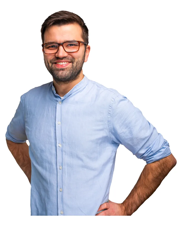 Porträt von Franz Seubert, Mitgründer und CEO von AIPERIA